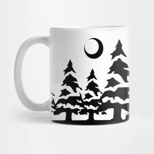 Geometric landscape Mug